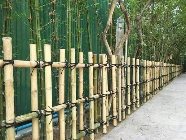 รั้วไม้ไผ่สำเร็จรูป | ใจ-ไผ่ Bamboo Heart Construction - คลองหลวง ปทุมธานี