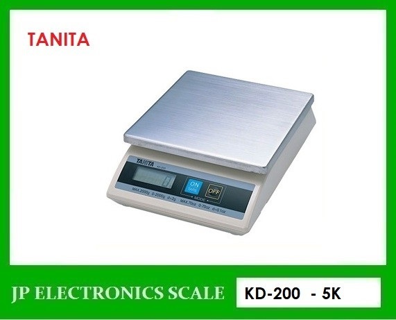 เครื่องชั่งดิจิตอล 5000g ยี่ห้อ TANITA รุ่น KD200-5kg