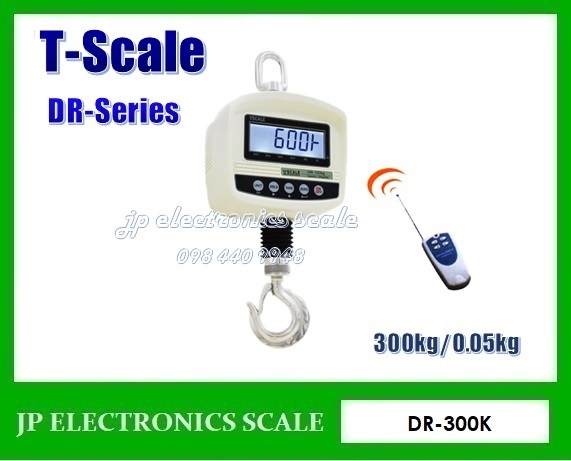 เครื่องชั่งแขวน300kg T-SCALE รุ่น DR-300K