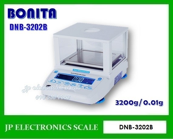 เครื่องชั่งละเอียดสูง3200g  ยี่ห้อ BONITA รุ่น DNB3202B | jpelectronics - คลองหลวง ปทุมธานี