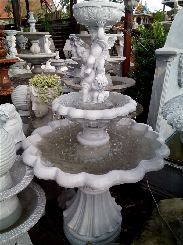 Fountain-Leaf&Cupid | CEMENT INDUSTRIAL - วัฒนา กรุงเทพมหานคร