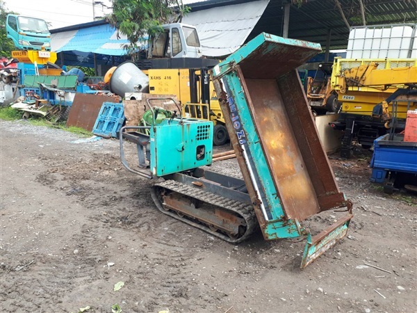 ขาย รถบรรทุกตะขาบ ดั๊มเปอร์ แบบนั่งขับ KUBOTA ดีเซล เก่าญี่ป | tractor-backhoe - ปากท่อ ราชบุรี