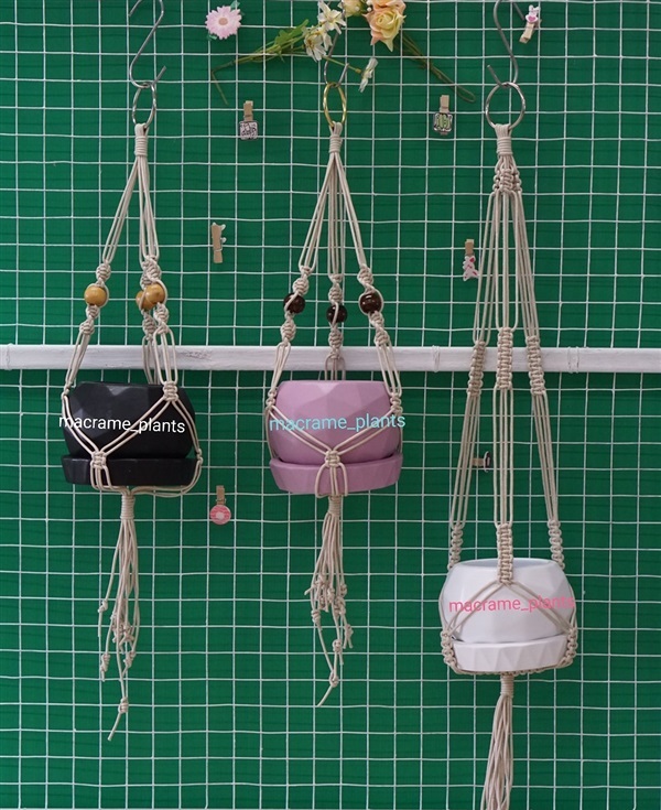 ที่แขวนกระถางต้นไม้ | Macrame plant hanger - บางขุนเทียน กรุงเทพมหานคร