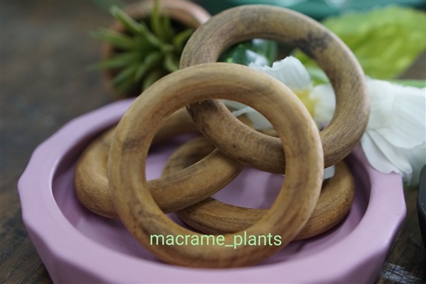 ห่วงไม้ | Macrame plant hanger - บางขุนเทียน กรุงเทพมหานคร