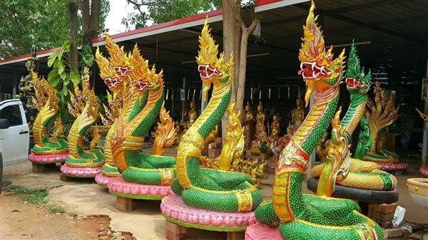 พญานาค1เศียร | ร้านสามพี่น้อง หินทราย - โชคชัย นครราชสีมา