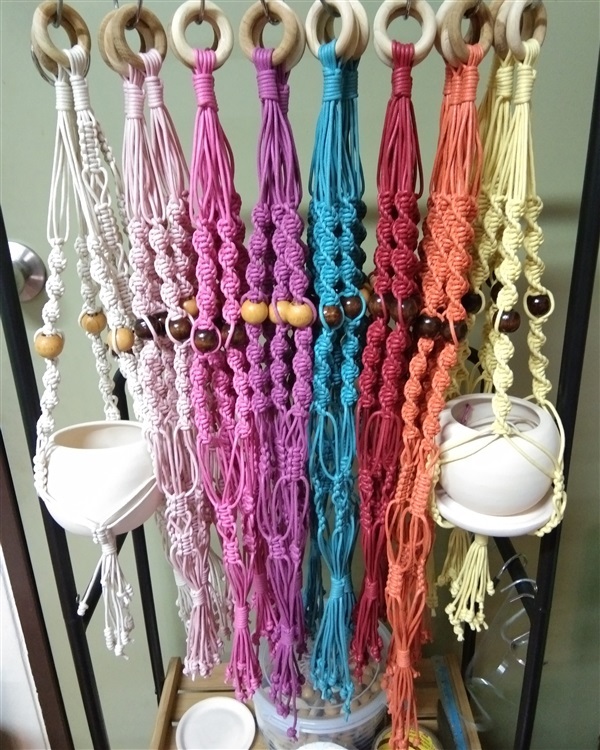 ที่แขวนกระถางต้นไม้ | Macrame plant hanger - บางขุนเทียน กรุงเทพมหานคร