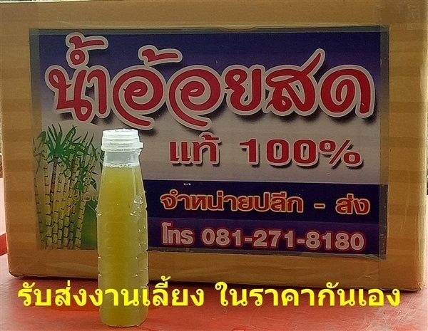 จำหน่ายน้ำอ้อยสด ปลีก-ส่ง | อ้อยลำบางใหญ่ อ.กระบุรี ระนอง - กระบุรี ระนอง