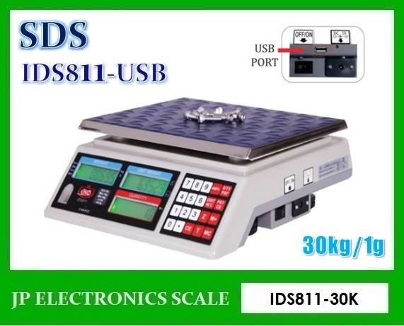 เครื่องชั่งนับจำนวน30kg SDS รุ่น IDS811-30K