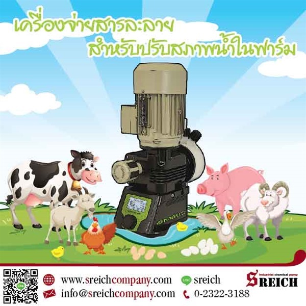 คุณภาพของสัตว์เลี้ยงในฟาร์มที่ดี เริ่มจากน้ำ | SReich Company -  กรุงเทพมหานคร