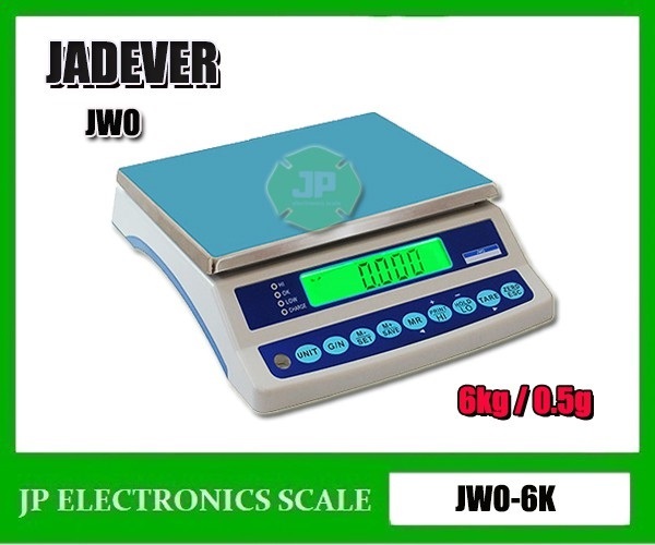 ตาชั่งดิจิตอล6kg เครื่องชั่งตั้งโต๊ะ JADEVER รุ่น JWO-6K