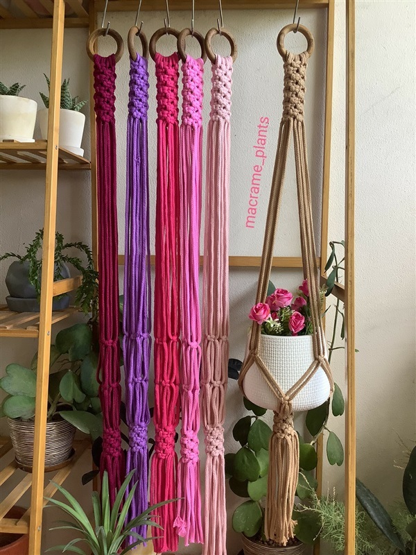 เชือกแขวนกระถางต้นไม้ | Macrame plant hanger - บางขุนเทียน กรุงเทพมหานคร