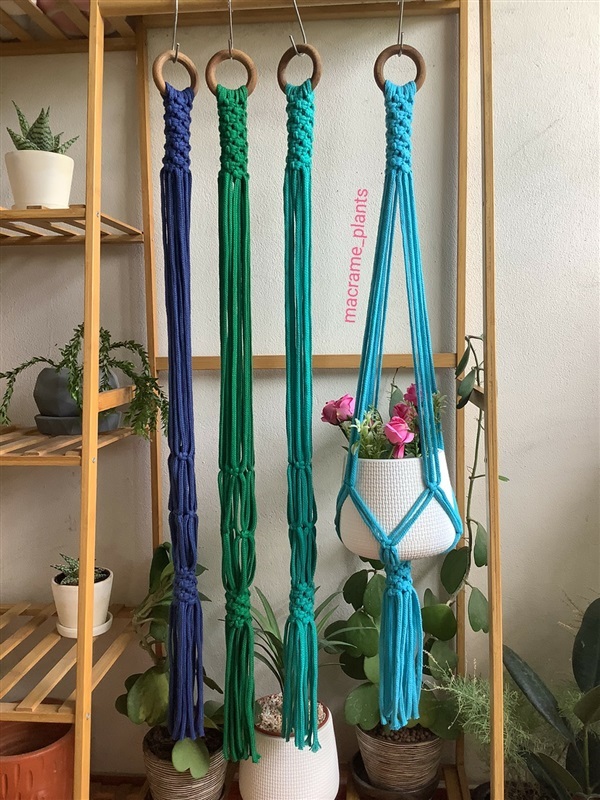 เชือกแขวนกระถางต้นไม้ | Macrame plant hanger - บางขุนเทียน กรุงเทพมหานคร