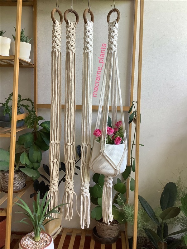 เชือกแขวนกระถางต้นไม้ | Macrame plant hanger - บางขุนเทียน กรุงเทพมหานคร