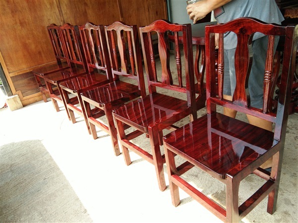 เก้าอี้ไม้ chair  งานสั่งผลิตมีสินค้าตลอด   | ร้าน Chat_Shop  (เฟอร์นิเจอร์ไม้)  - บางใหญ่ นนทบุรี