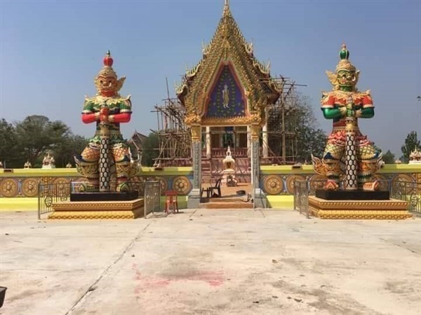 ท้าวเวสาวรรณสูง5.8เมตร | วรรณาดินเผา - โชคชัย นครราชสีมา