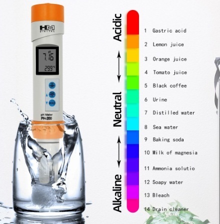 HM Digital เครื่องวัดค่ากรดด่างพีเอช Digital pH Meter PH-200 | CEO-GROUP - กระทุ่มแบน สมุทรสาคร