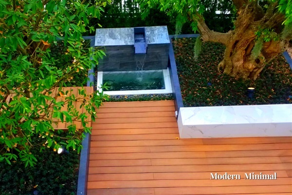 รับจัดสวนminimal modern | Meteelandscape - บางใหญ่ นนทบุรี