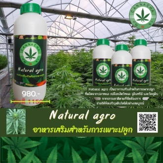 Natural agro อาหารเสริมสำหรับการเพาะปลูก | กัญ ณ ชา Shop - บางบัวทอง นนทบุรี