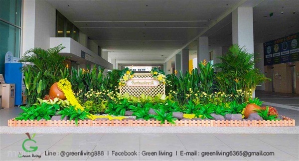 รับจัดสวนสำเร็จรูป ขนาดเล็ก ขนาดใหญ่ ตามแบบ | Green Living - พระนคร กรุงเทพมหานคร